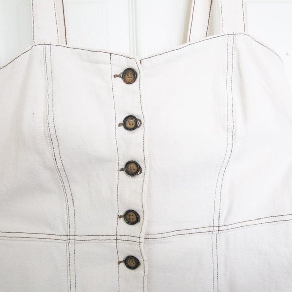 Zara Stretch Denim Midi Dress - Picture 4 of 5